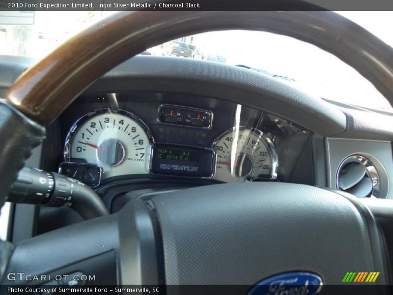 Ingot Silver Metallic / Charcoal Black 2010 Ford Expedition Limited