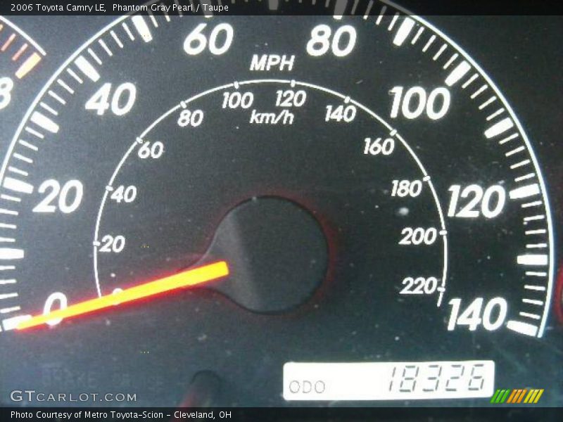 Phantom Gray Pearl / Taupe 2006 Toyota Camry LE