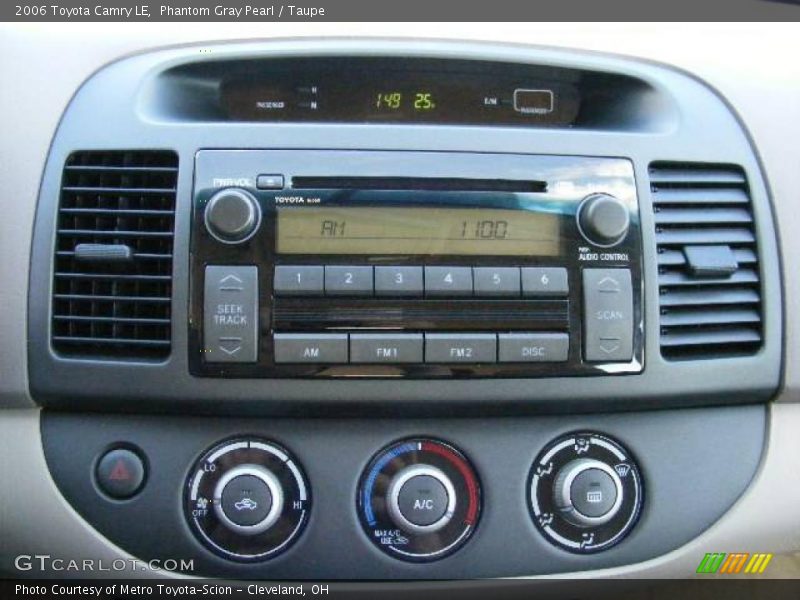 Phantom Gray Pearl / Taupe 2006 Toyota Camry LE