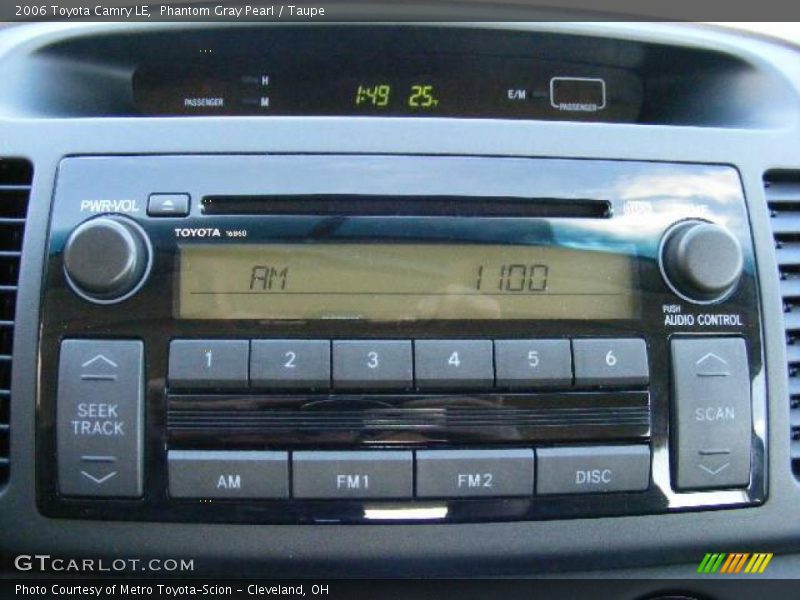 Phantom Gray Pearl / Taupe 2006 Toyota Camry LE