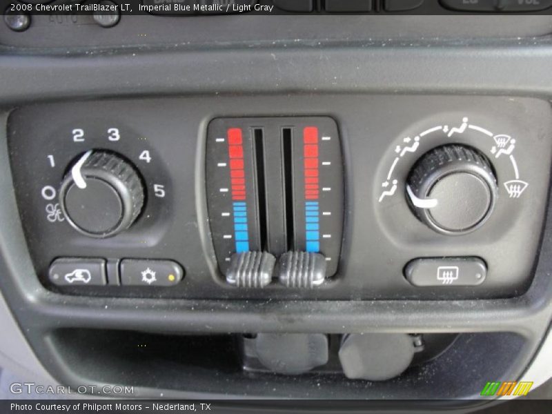 Imperial Blue Metallic / Light Gray 2008 Chevrolet TrailBlazer LT