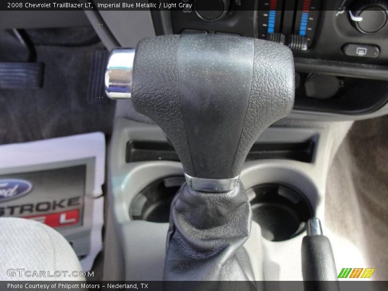 Imperial Blue Metallic / Light Gray 2008 Chevrolet TrailBlazer LT
