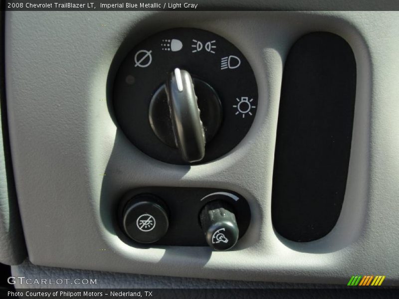 Imperial Blue Metallic / Light Gray 2008 Chevrolet TrailBlazer LT