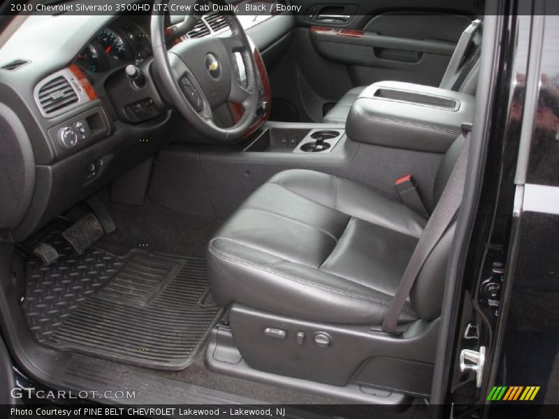  2010 Silverado 3500HD LTZ Crew Cab Dually Ebony Interior