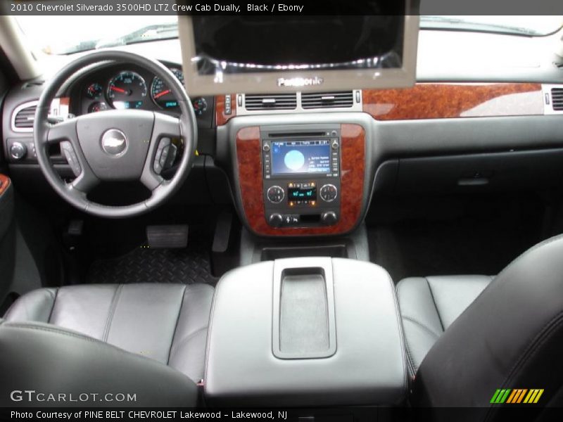 Dashboard of 2010 Silverado 3500HD LTZ Crew Cab Dually