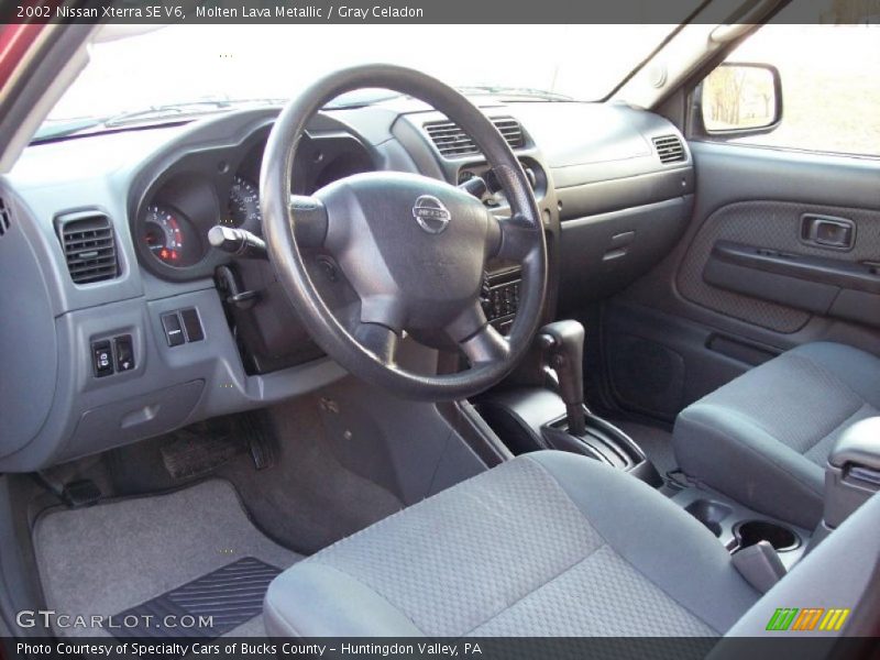 Gray Celadon Interior - 2002 Xterra SE V6 