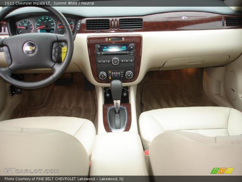Dashboard of 2011 Impala LT