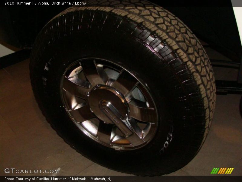 Birch White / Ebony 2010 Hummer H3 Alpha