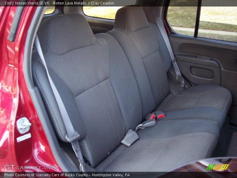  2002 Xterra SE V6 Gray Celadon Interior