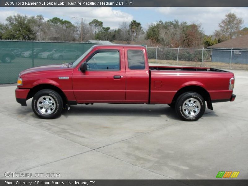  2008 Ranger XLT SuperCab Redfire Metallic