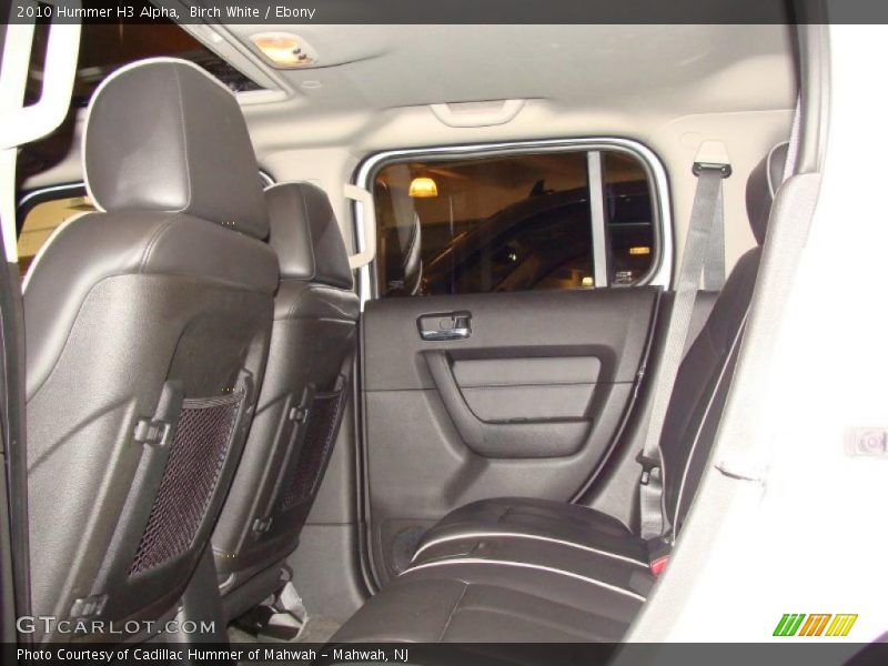 Birch White / Ebony 2010 Hummer H3 Alpha