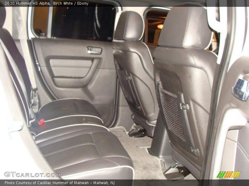 Birch White / Ebony 2010 Hummer H3 Alpha