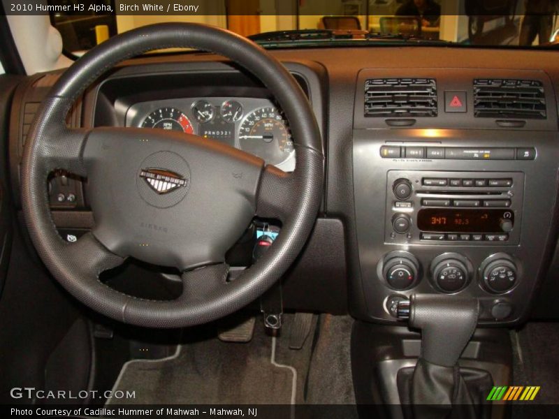 Birch White / Ebony 2010 Hummer H3 Alpha