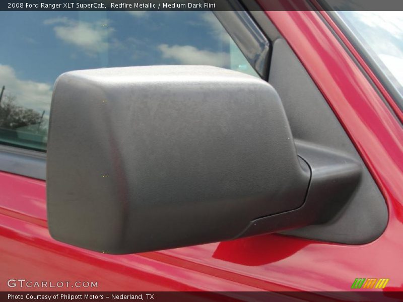 Redfire Metallic / Medium Dark Flint 2008 Ford Ranger XLT SuperCab
