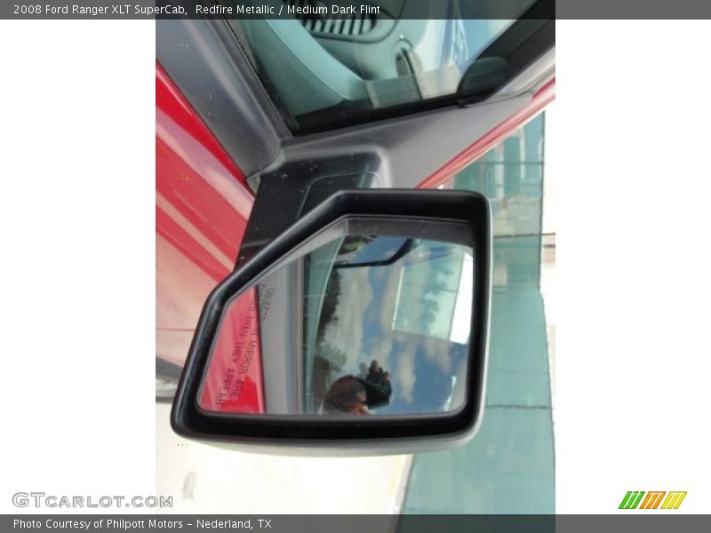 Redfire Metallic / Medium Dark Flint 2008 Ford Ranger XLT SuperCab