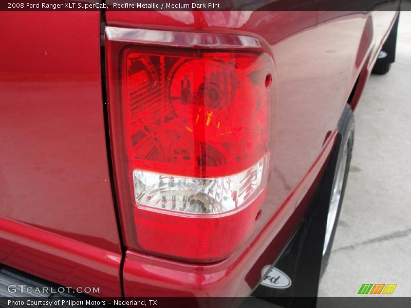 Redfire Metallic / Medium Dark Flint 2008 Ford Ranger XLT SuperCab