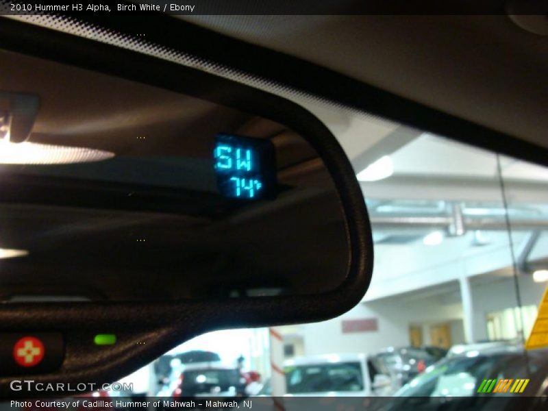 Birch White / Ebony 2010 Hummer H3 Alpha