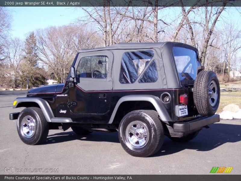 Black / Agate 2000 Jeep Wrangler SE 4x4