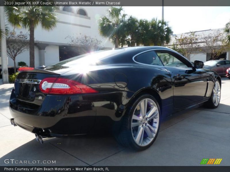 Ultimate Black Metallic / Warm Charcoal 2010 Jaguar XK XKR Coupe