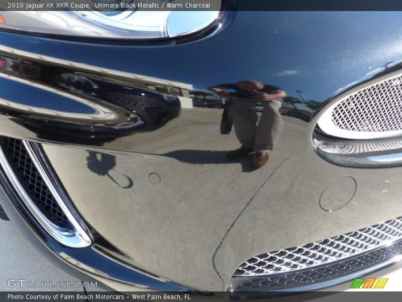 Ultimate Black Metallic / Warm Charcoal 2010 Jaguar XK XKR Coupe
