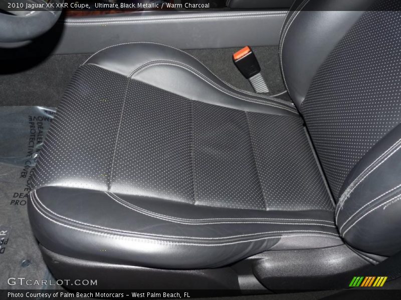  2010 XK XKR Coupe Warm Charcoal Interior