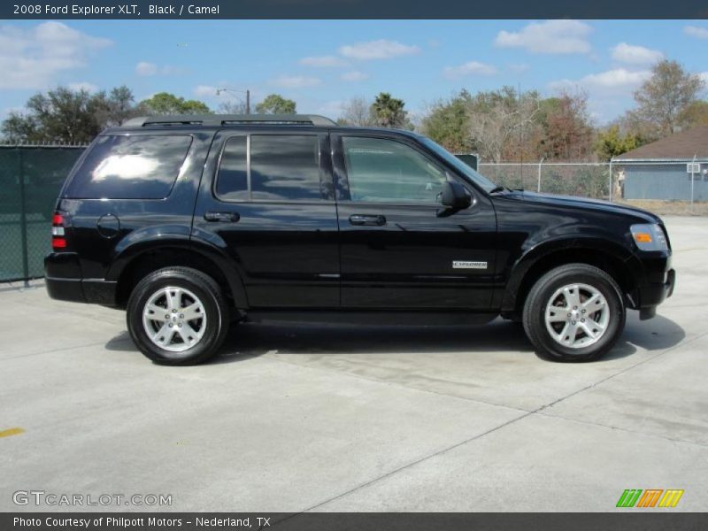 Black / Camel 2008 Ford Explorer XLT