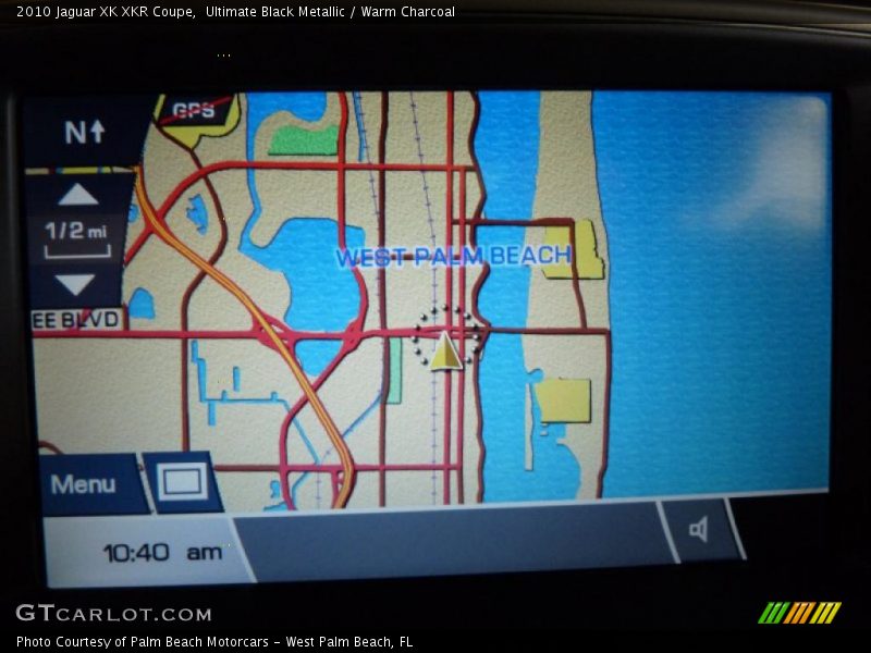 Navigation of 2010 XK XKR Coupe