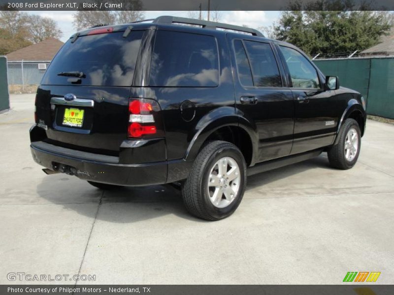 Black / Camel 2008 Ford Explorer XLT
