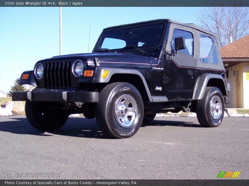 Black / Agate 2000 Jeep Wrangler SE 4x4