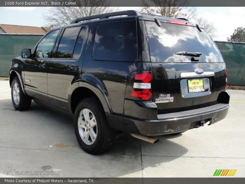 Black / Camel 2008 Ford Explorer XLT