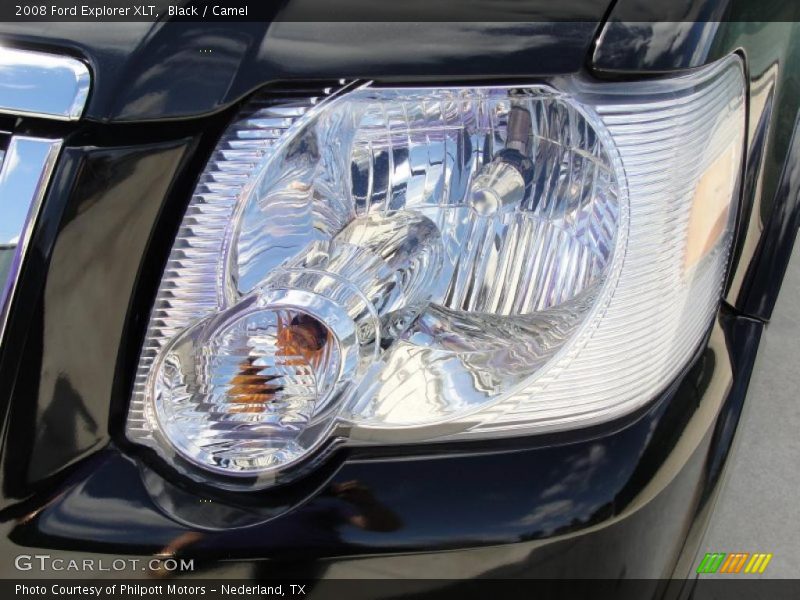 Black / Camel 2008 Ford Explorer XLT