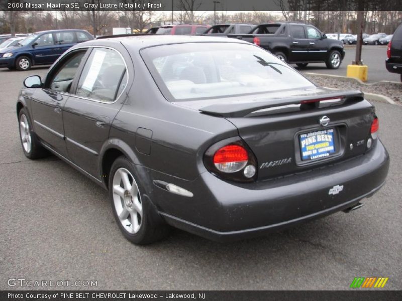 Gray Lustre Metallic / Frost 2000 Nissan Maxima SE