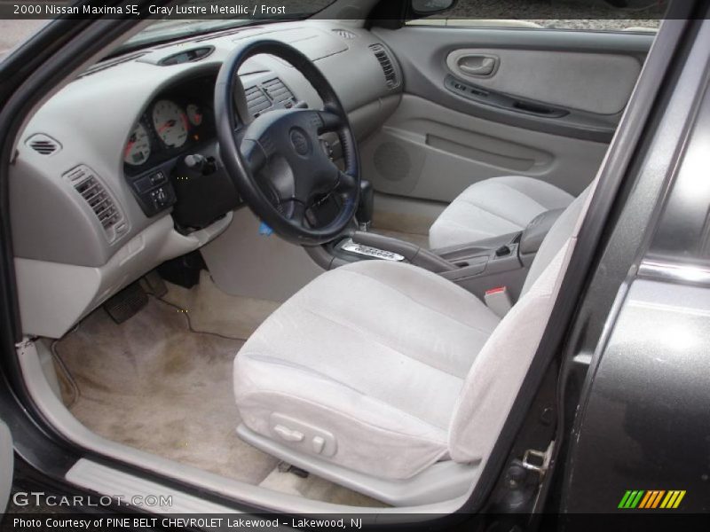 Gray Lustre Metallic / Frost 2000 Nissan Maxima SE