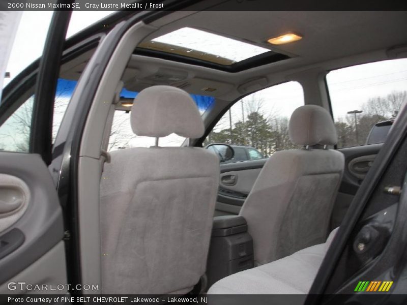 Gray Lustre Metallic / Frost 2000 Nissan Maxima SE