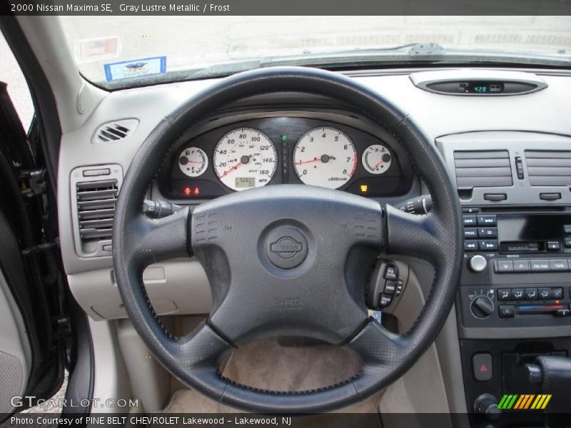 Gray Lustre Metallic / Frost 2000 Nissan Maxima SE