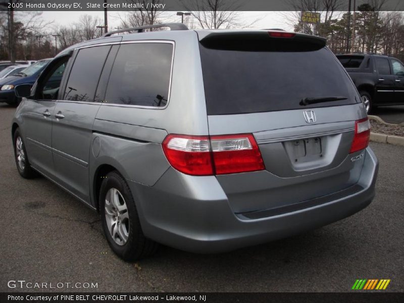 Slate Green Metallic / Ivory 2005 Honda Odyssey EX