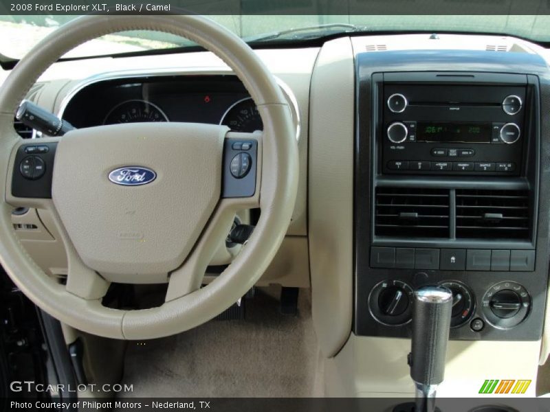 Black / Camel 2008 Ford Explorer XLT