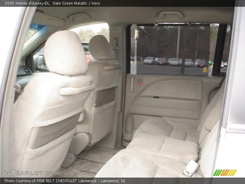 Slate Green Metallic / Ivory 2005 Honda Odyssey EX