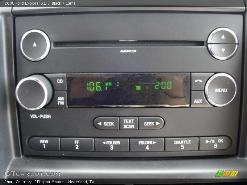 Black / Camel 2008 Ford Explorer XLT