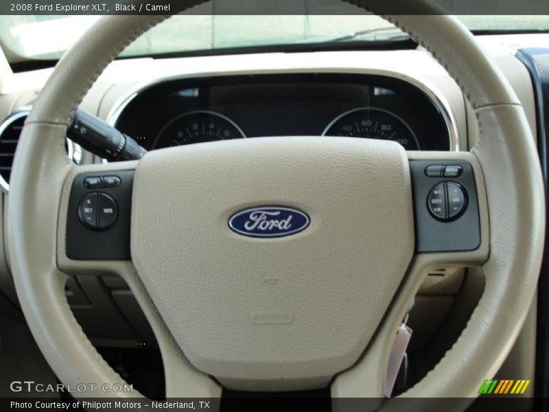 Black / Camel 2008 Ford Explorer XLT