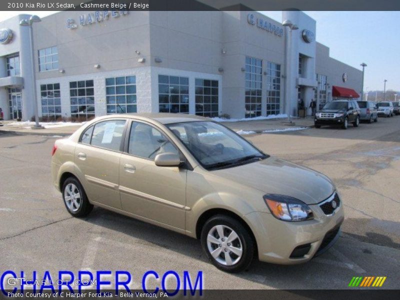 Cashmere Beige / Beige 2010 Kia Rio LX Sedan