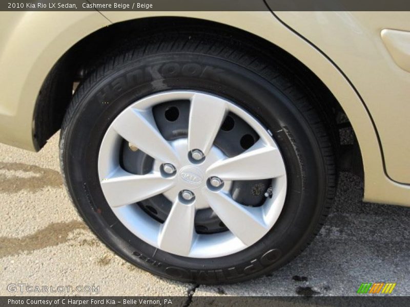 Cashmere Beige / Beige 2010 Kia Rio LX Sedan