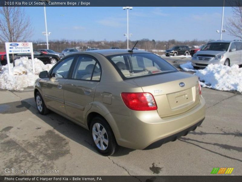 Cashmere Beige / Beige 2010 Kia Rio LX Sedan