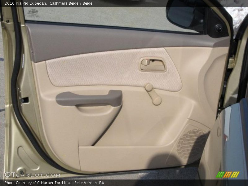 Cashmere Beige / Beige 2010 Kia Rio LX Sedan