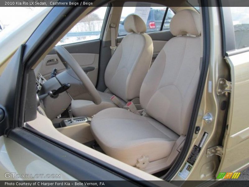 Cashmere Beige / Beige 2010 Kia Rio LX Sedan