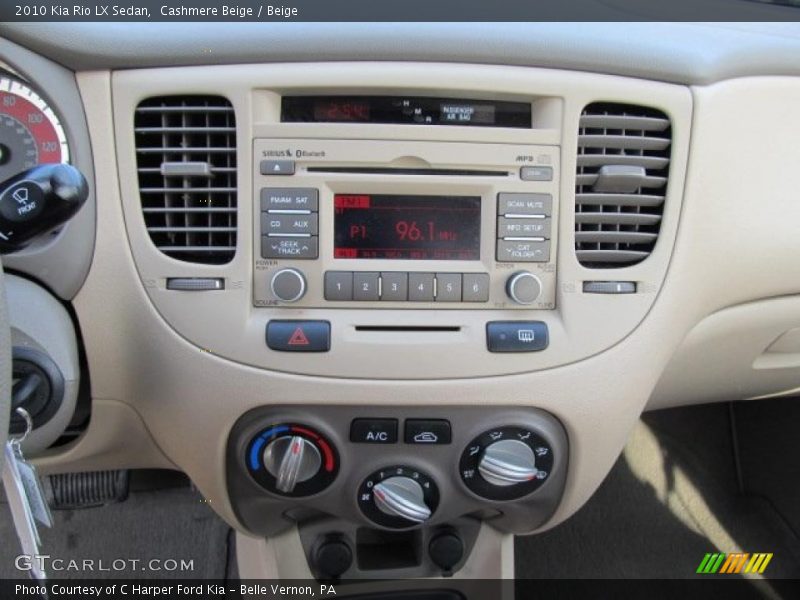 Cashmere Beige / Beige 2010 Kia Rio LX Sedan