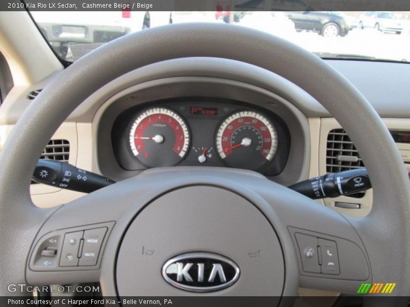 Cashmere Beige / Beige 2010 Kia Rio LX Sedan