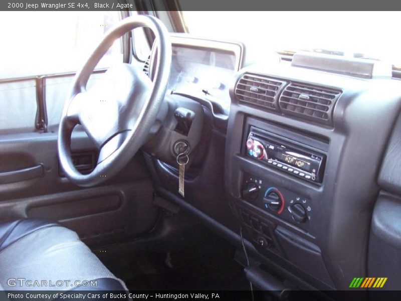 Black / Agate 2000 Jeep Wrangler SE 4x4