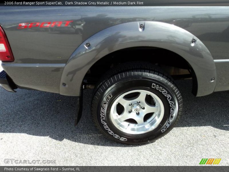 Dark Shadow Grey Metallic / Medium Dark Flint 2006 Ford Ranger Sport SuperCab