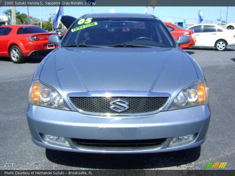 Sapphire Gray Metallic / Gray 2005 Suzuki Verona S
